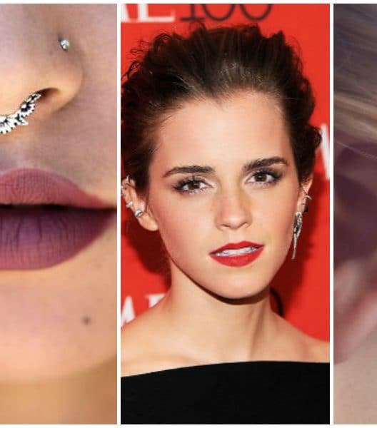 I piercing più belli? Quelli delle star