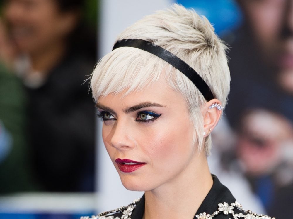 L'ex top model e attrice Cara Delevingne