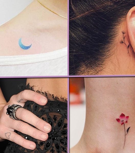 Tatuaggi piccoli, femminili ed eleganti