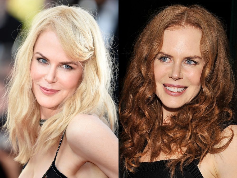 Nicole kidman bionda rossa