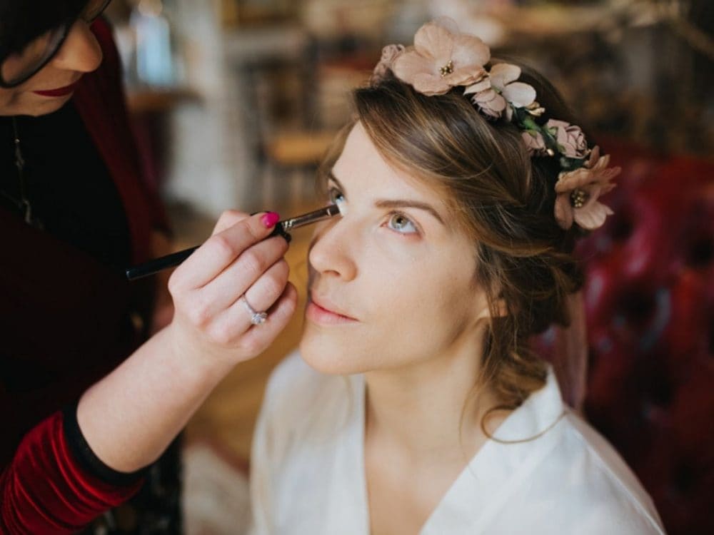 trucco sposa occhi